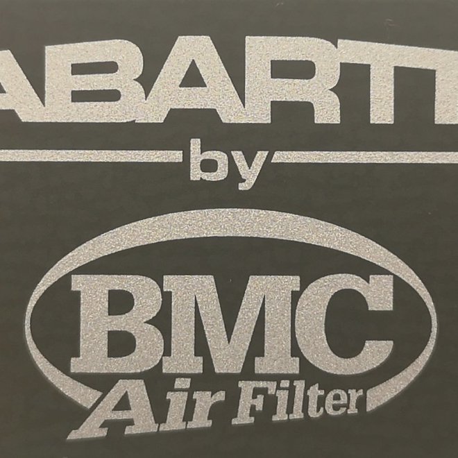 BMC air filter sticker