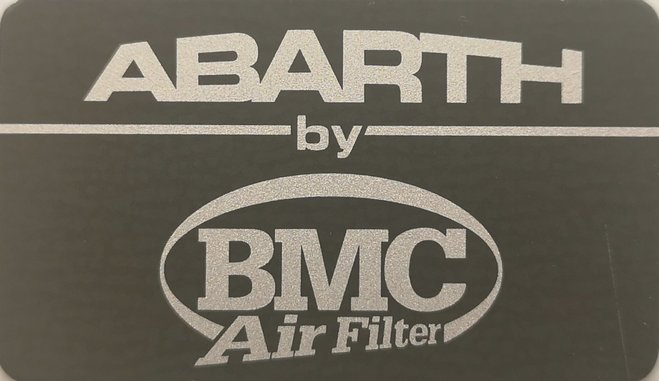 BMC air filter sticker