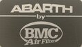 BMC air filter sticker