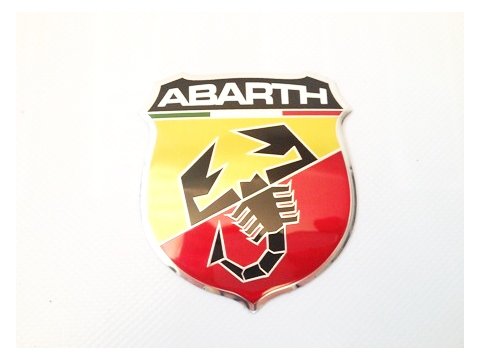 Časť predného znaku Abarth