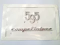 Chrómové logo 595 a Competizione