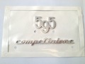 Chrómové logo 595 a Competizione