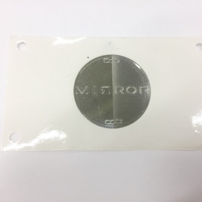 Chrómové logo MIRROR