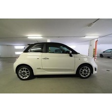 Fiat 500 Abarth black/white