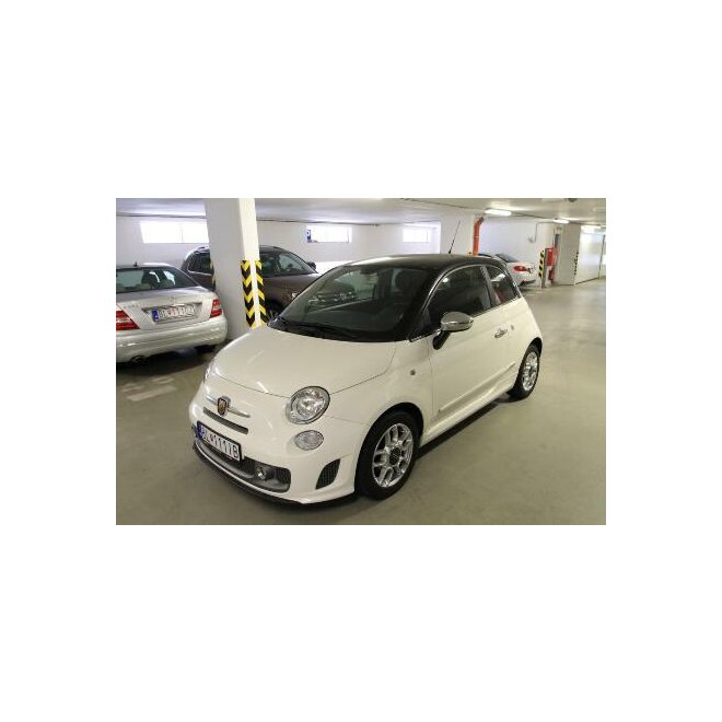 Fiat 500 Abarth black/white