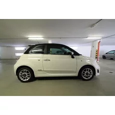 Fiat 500 Abarth black/white