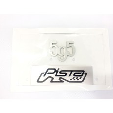 Fiat 500 Abarth emblem Pista 595