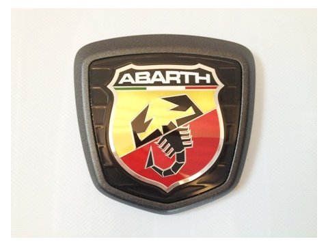 Fiat 500 Abarth znak-black