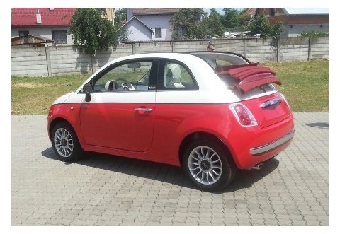 Fiat 500 bicolour