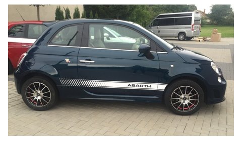 Fiat 500 úprava Abarth