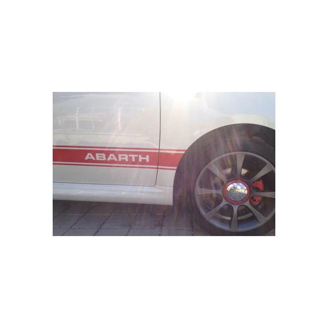 Fiat 500 úprava ABARTH white Fiat 500 úprava ABARTH white