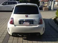 Fiat 500 úprava ABARTH white Fiat 500 úprava ABARTH white