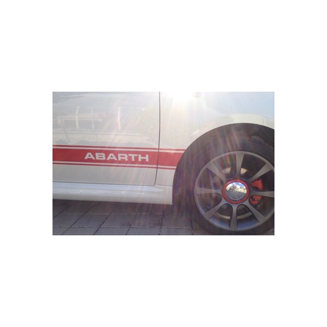 Fiat 500 úprava ABARTH white