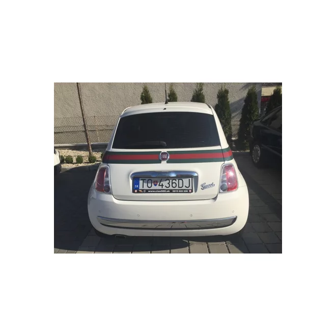 Fiat 500 úprava Gucci Fiat 500 úprava Gucci