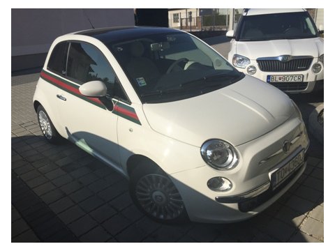 Fiat 500 úprava Gucci