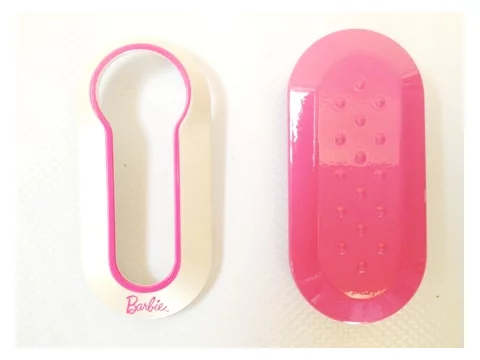Kryt kľúča barbie