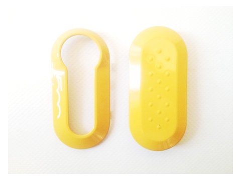 Kryt kľúča-žltý s logom 500