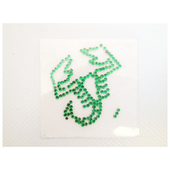 Nažehlovačka na textil-zelený škorpion