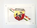 Originál malý Abarth znak- vľavo