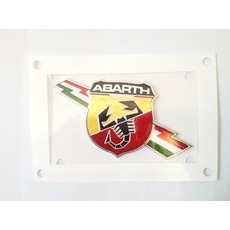 Originál malý Abarth znak- vľavo