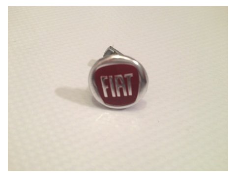 Original znak do klúča Fiat 500