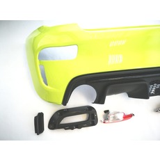 Zadný nárazník facelift v Adrenalino green farbe
