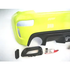 Zadný nárazník facelift v Adrenalino green farbe