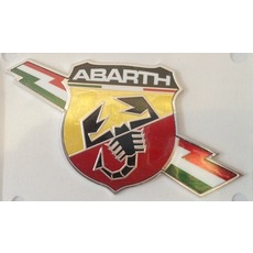 Znak Abarth na karosériu-bok