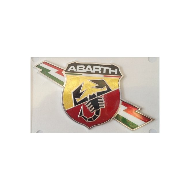 Znak Abarth na karosériu-bok