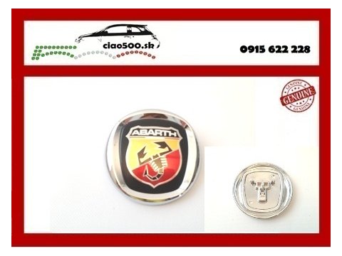 Znak Abarth s priemerom 100mm-735495891