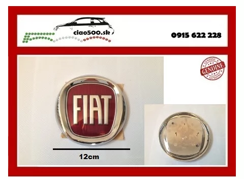 Znak Fiat priemer 12cm