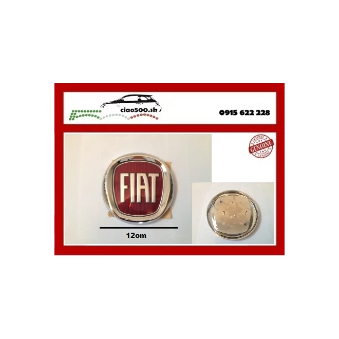 Znak Fiat priemer 12cm
