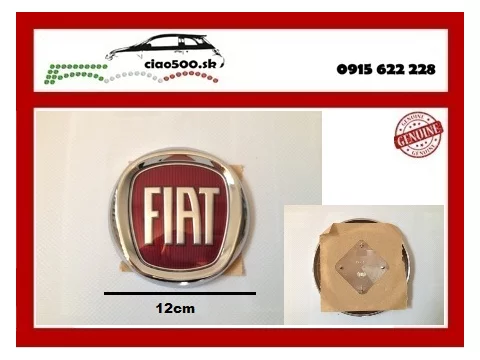 Znak Fiat priemer 12cm
